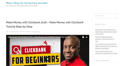 Desktop Screenshot of makeblogsite.com